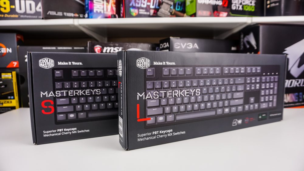 Cooler Master MasterKeys PBT Keyboards