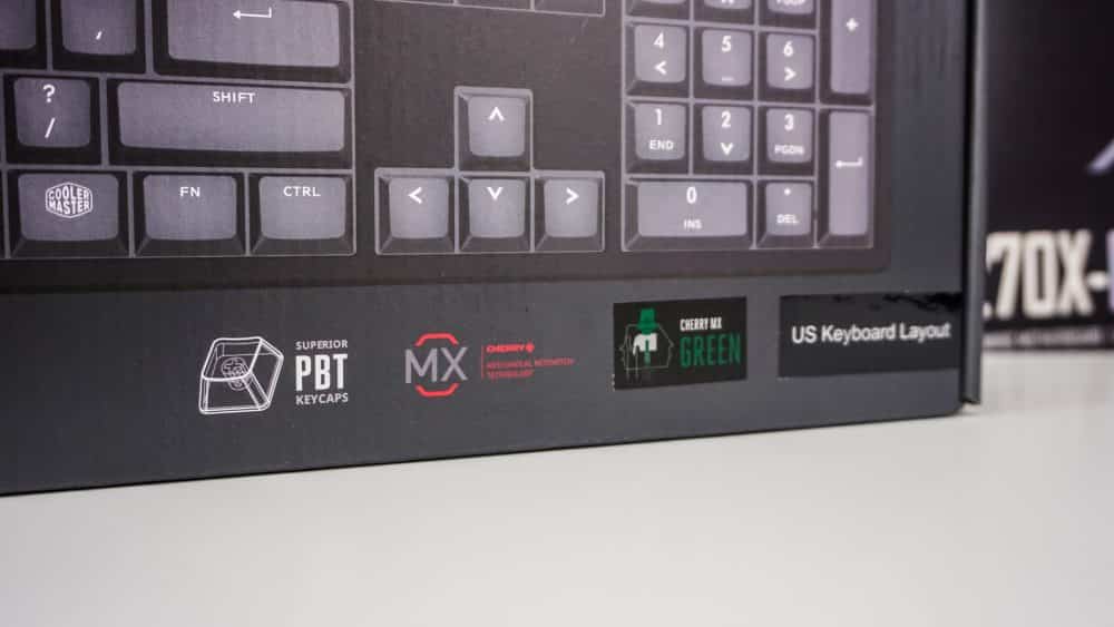 Cooler Master MasterKeys PBT Keyboards
