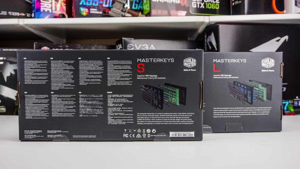 Cooler Master MasterKeys PBT Keyboards