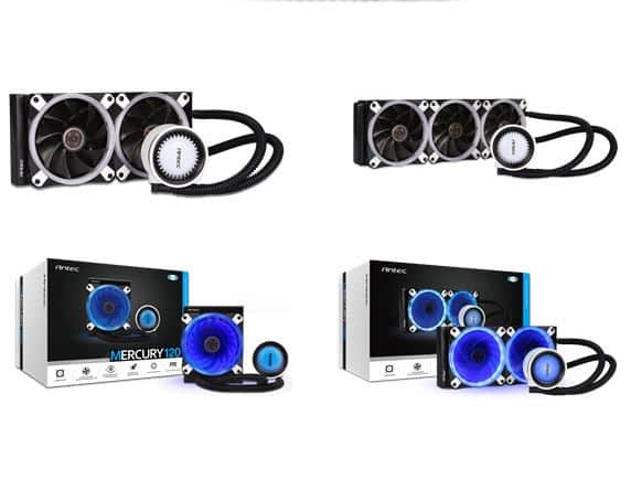 Antec Mercury Series AIO Liquid CPU Coolers