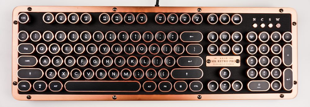 AZIO Retro Classic Mechanical Keyboard