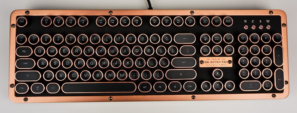 AZIO Retro Classic Mechanical Keyboard