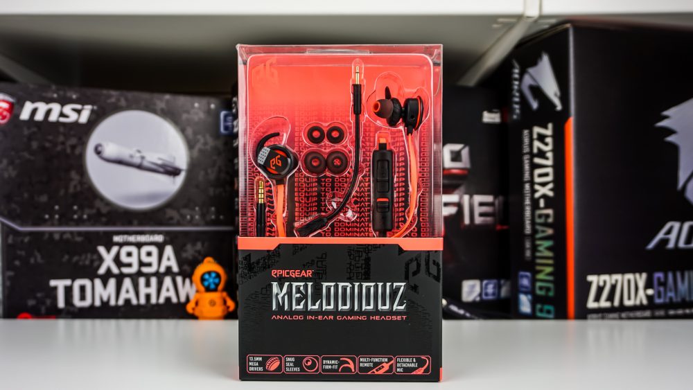 EpicGear Melodiouz In-Ear Gaming Headset