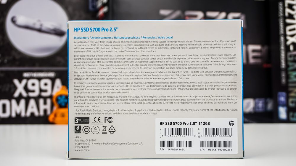 HP S700 Pro 512GB Solid State Drive