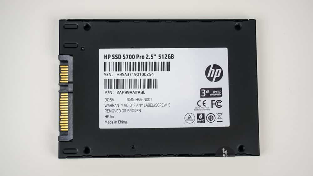 HP S700 Pro 512GB Solid State Drive