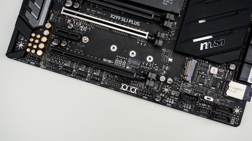 MSI X299 SLI Plus Motherboard