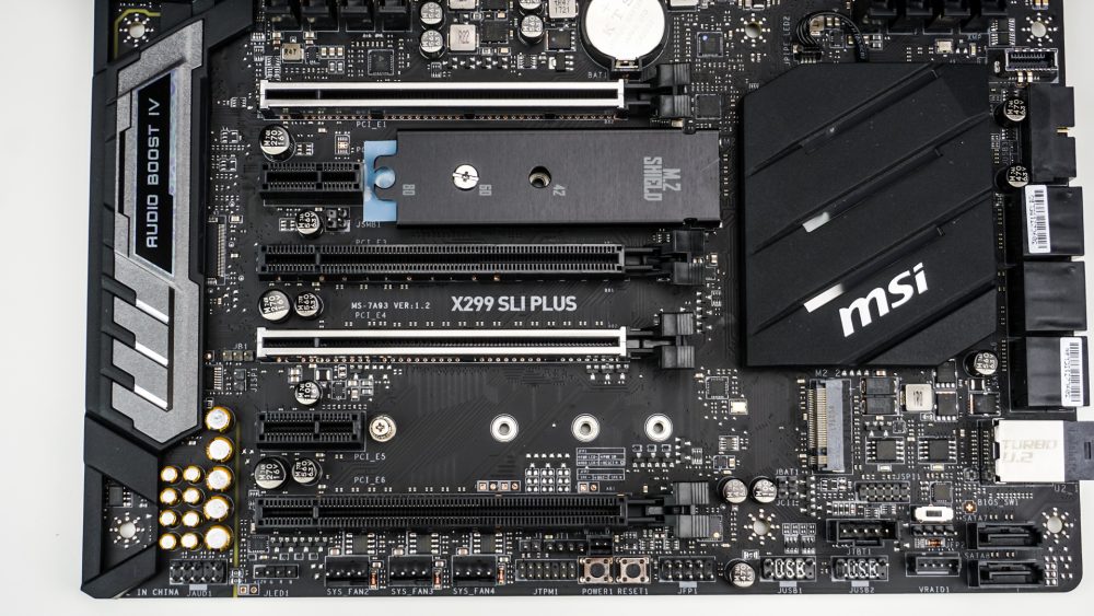MSI X299 SLI Plus Motherboard