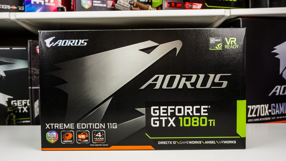 AORUS GeForce GTX 1080 Ti Xtreme Edition 11G Graphics Card