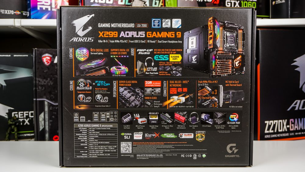 AORUS X299 Gaming 9 Motherboard
