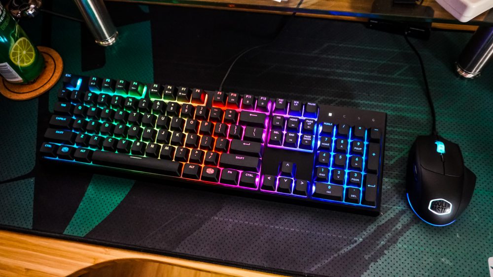 Cooler Master MasterSet MS120 Gaming Keyboard & Mouse Combo