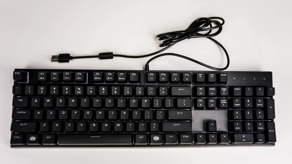 Cooler Master MasterSet MS120 Gaming Keyboard & Mouse Combo