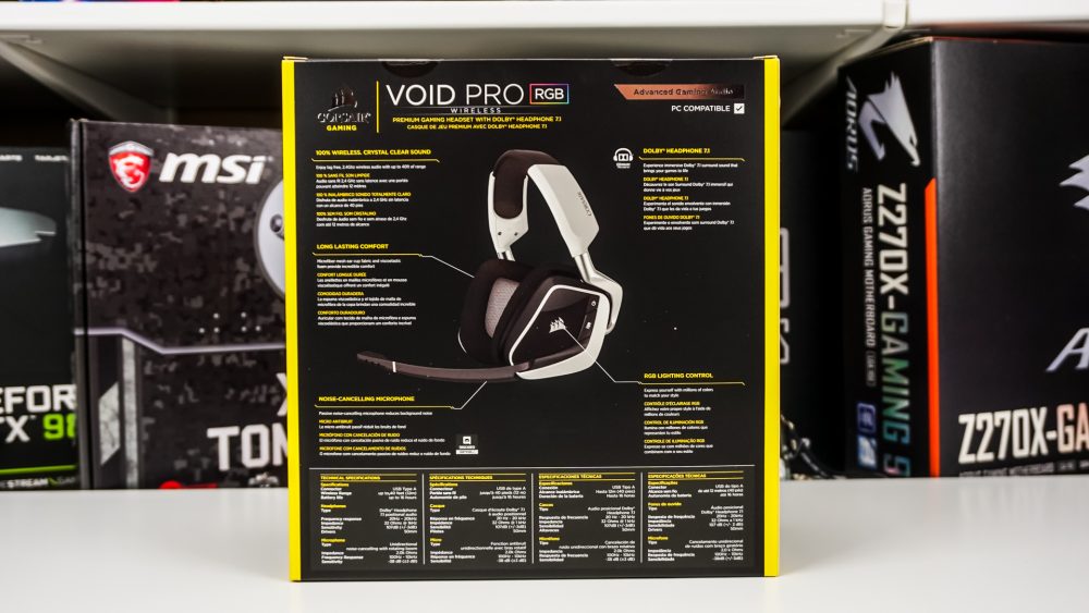 Corsair VOID PRO RGB Wireless Gaming Headset