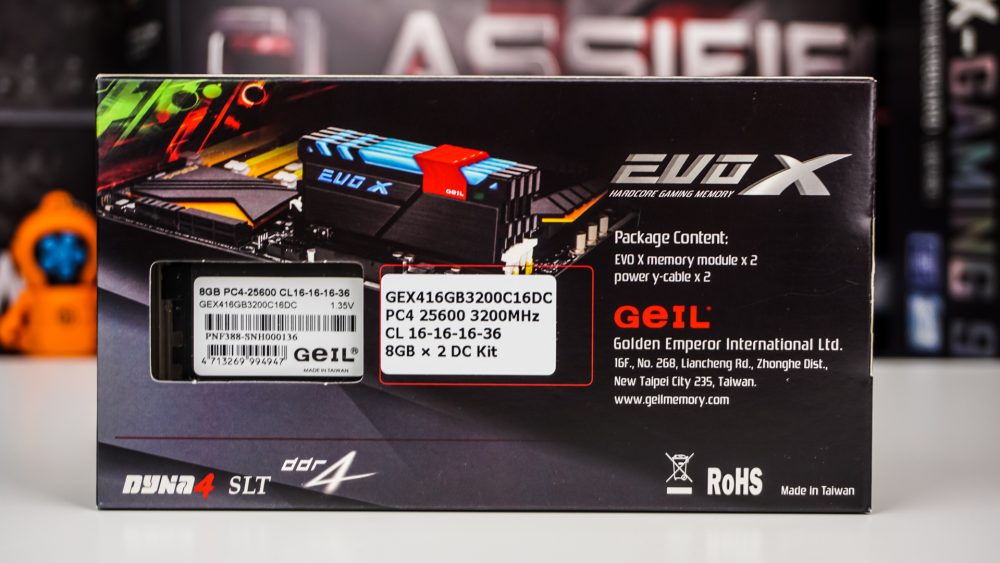 GeIL EVO X DDR4-3200 16GB Memory Kit