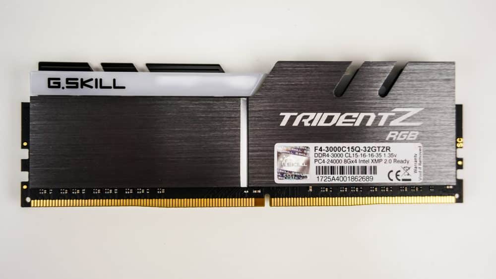 G.Skill Trident Z RGB DDR4-3000 32GB Memory Kit