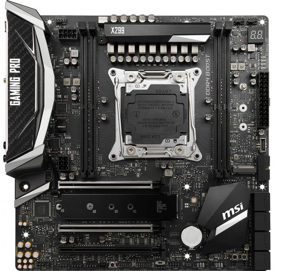 MSI X299M Gaming Pro Carbon AC Motherboard