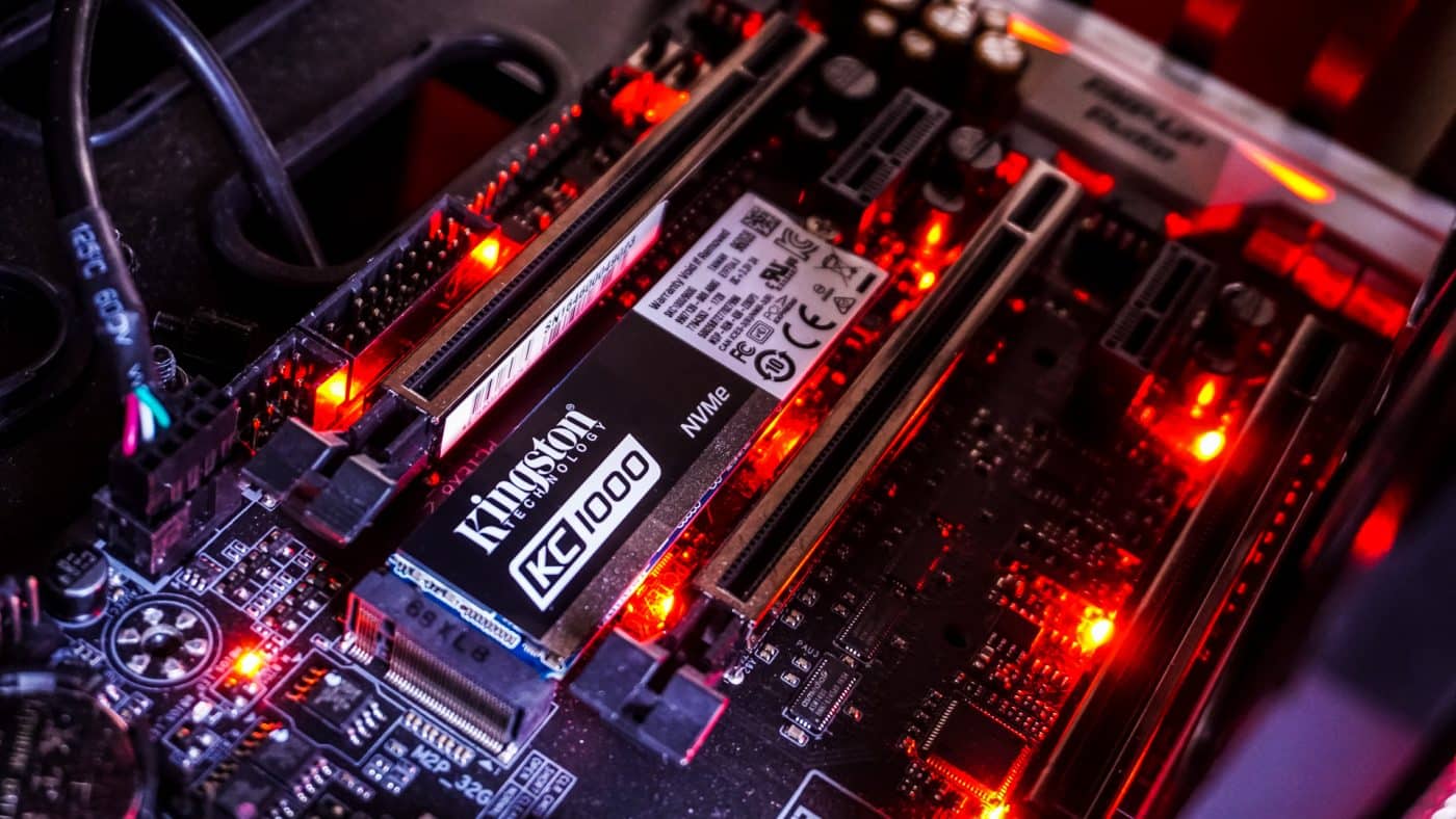 Kingston KC1000 960GB PCIe M.2 Solid State Drive
