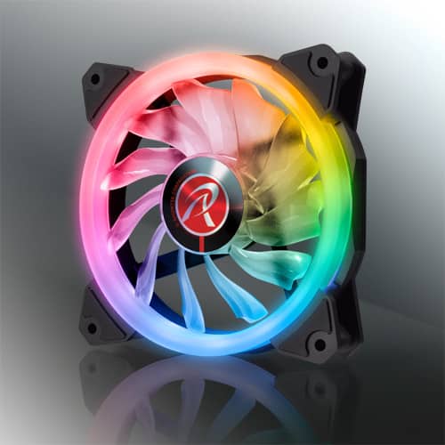 Raijintek Iris 12 Rainbow RGB Fans
