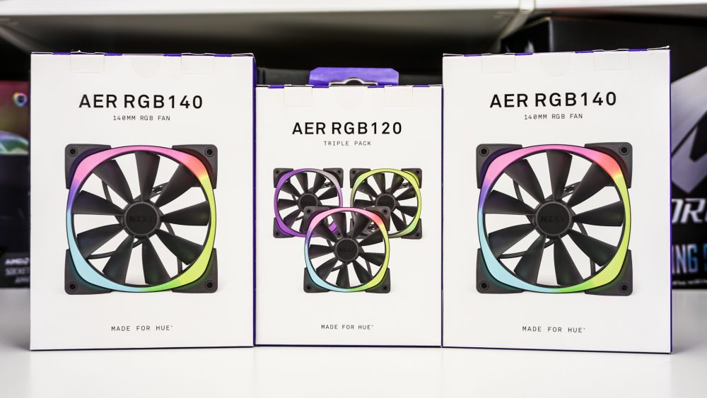 NZXT AER RGB Fans