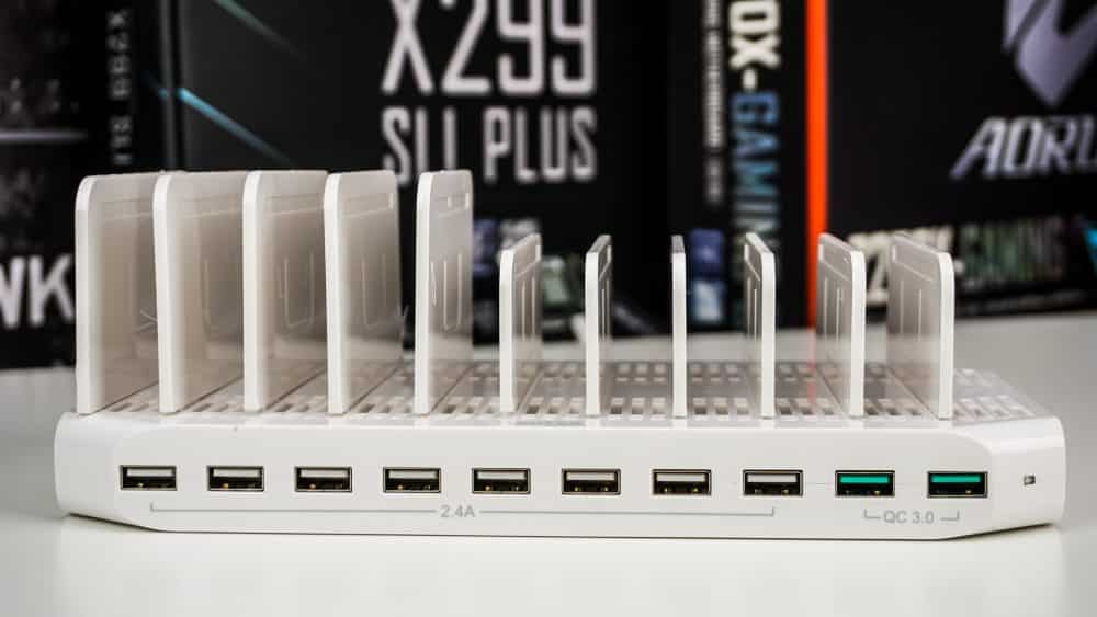Unitek 10-Port USB Charging Station