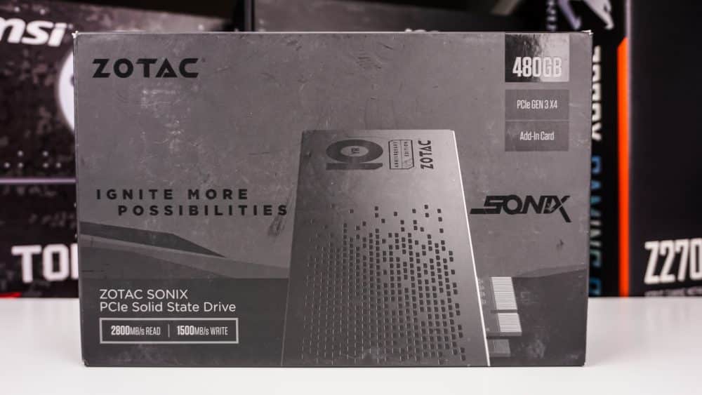 Zotac 10 Year Anniversary Sonix 480GB PCIe Solid State Drive