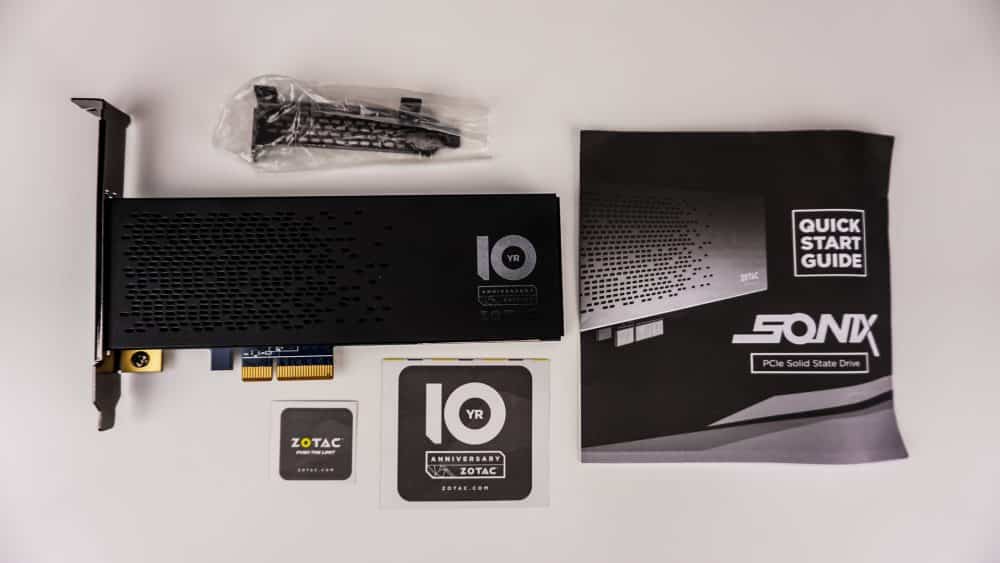 Zotac 10 Year Anniversary Sonix 480GB PCIe Solid State Drive
