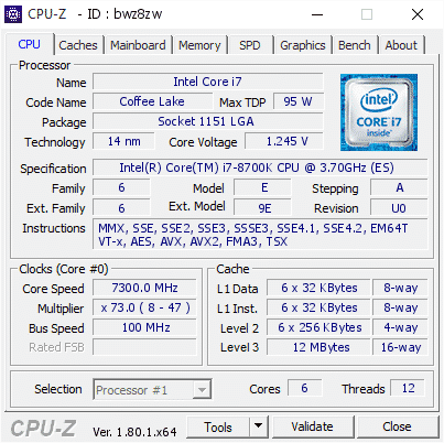 Der8auer 8700K