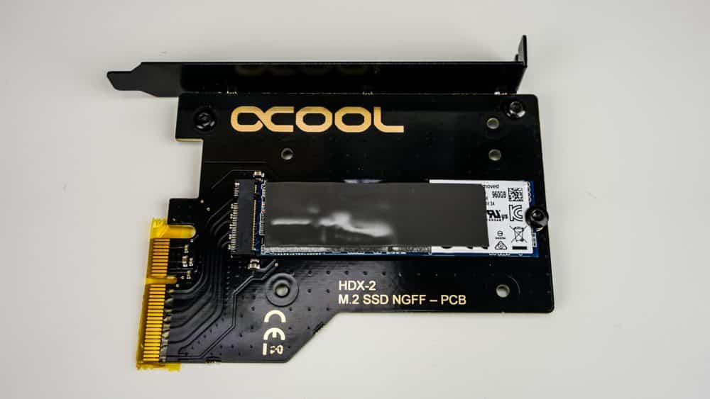 Alphacool Eisblock HDX-2 M.2 Cooler