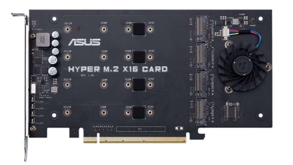 ASUS Hyper M.2 x16 Riser Card
