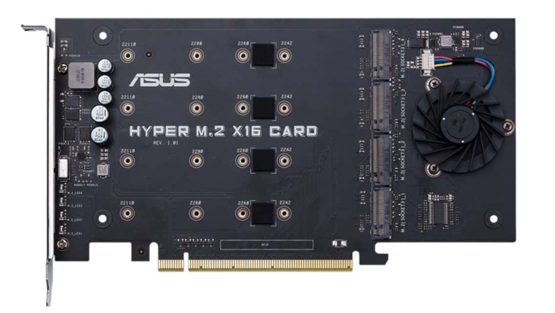 ASUS Hyper M.2 x16 Riser Card