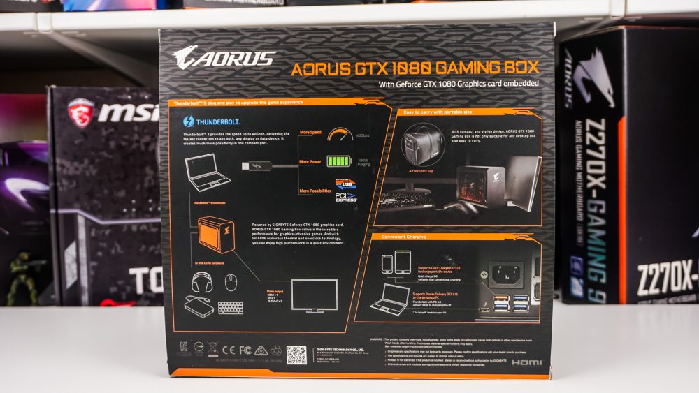 AORUS GTX 1080 Gaming Box