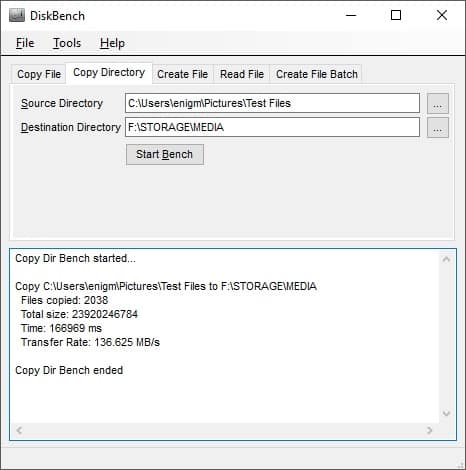 diskbench 1