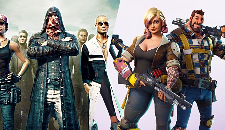 pubg fortnite