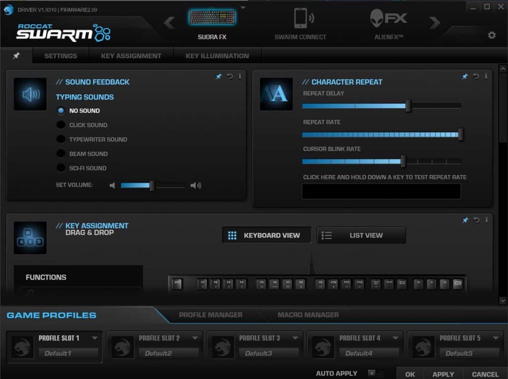 ROCCAT SuoraFX Software1