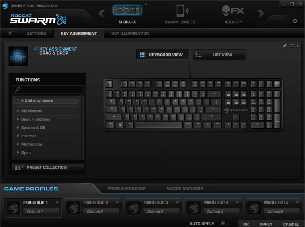 ROCCAT SuoraFX Software3