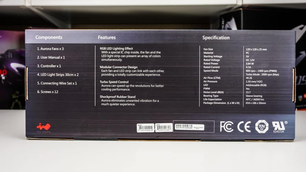 In Win Aurora RGB Fans