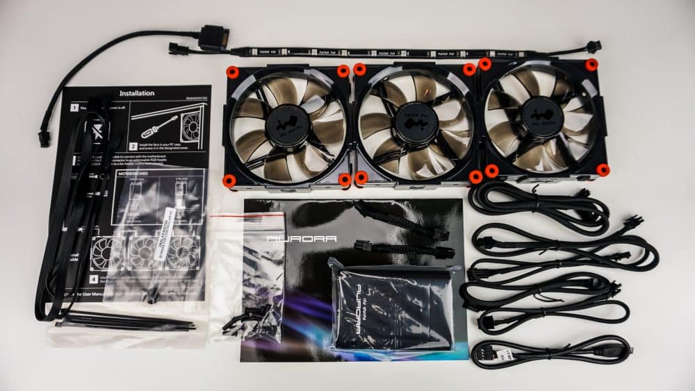 In Win Aurora RGB Fans