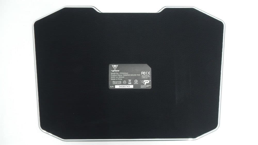 Patriot Viper Gaming LED Mouse Pad Pad2 Large