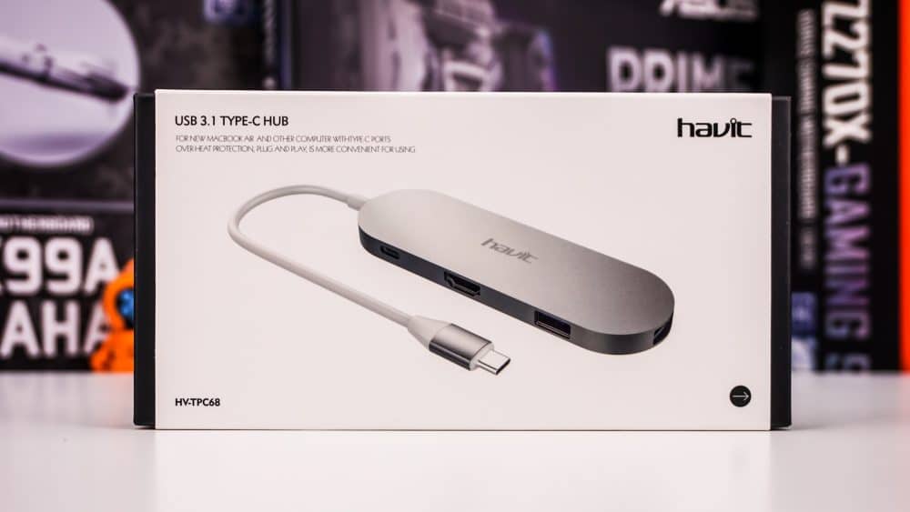 Havit HV-TPC68 USB C Hub