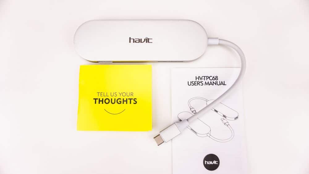 Havit HV-TPC68 USB C Hub