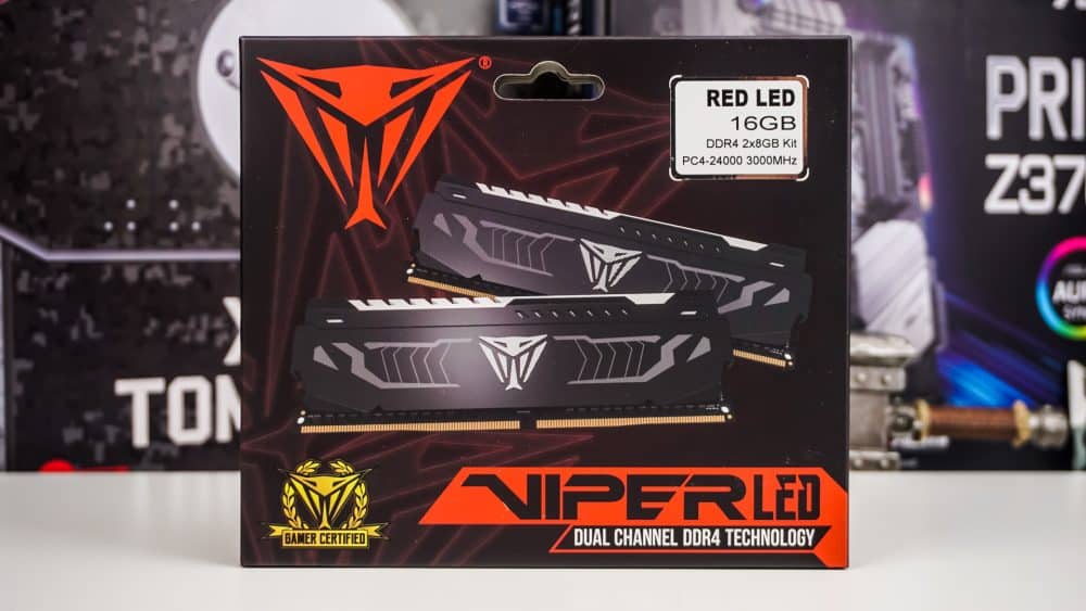 Patriot Viper LED DDR4-3000 16GB Memory Kit