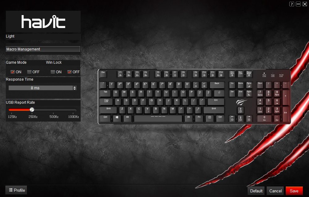 HV KB395L Software