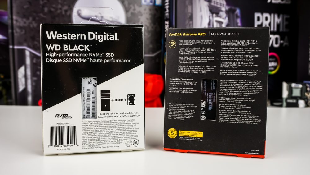 Western Digital WD Black NVMe SSD