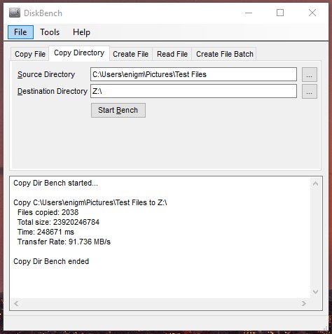 diskbench 1