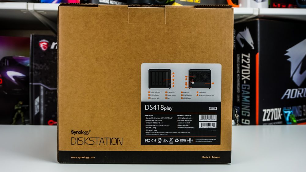Synology DiskStation DS418play