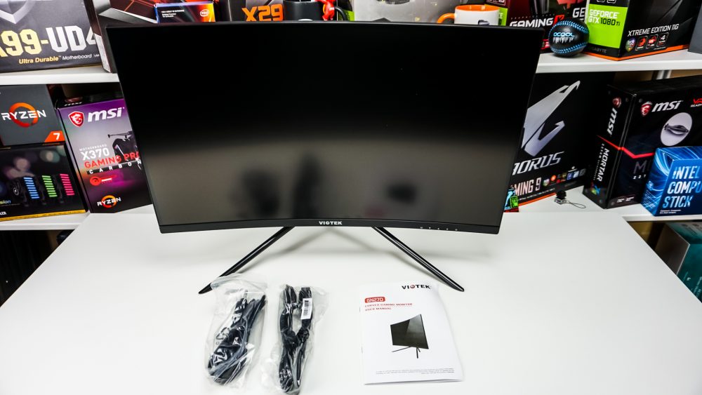 Viotek GN27D 27-inch Curved 1440p 144Hz Monitor