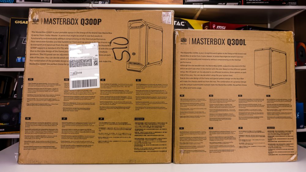 Cooler Master MasterBox Q300L & Q300P