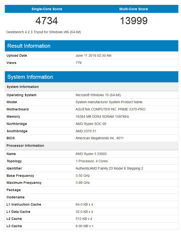 ryzen3 2300x geek