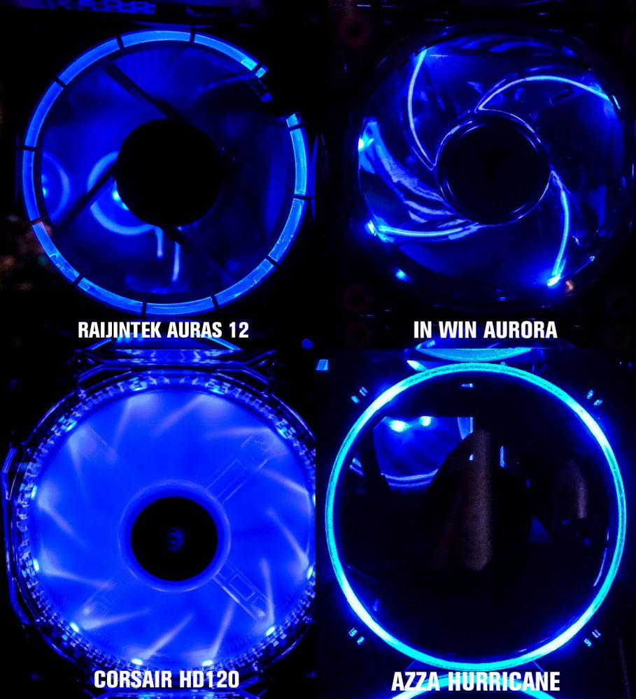 AZZA Hurricane RGB Fans
