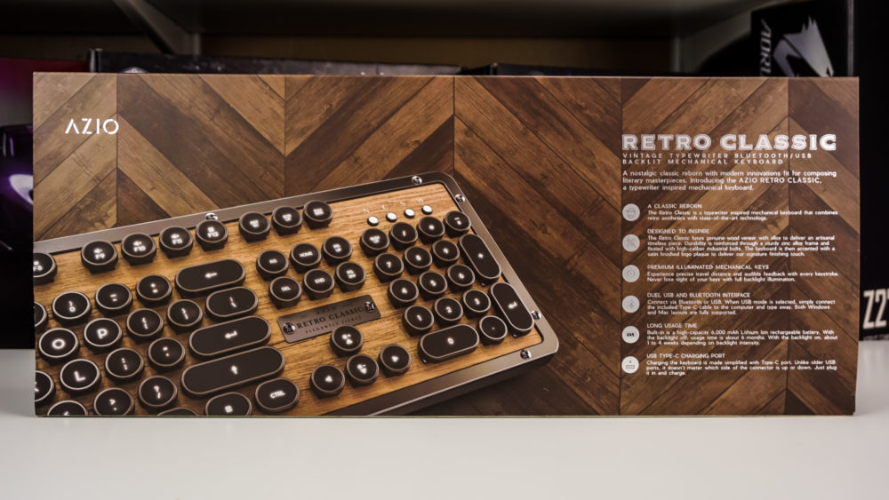 AZIO Retro Classic Elwood Keyboard