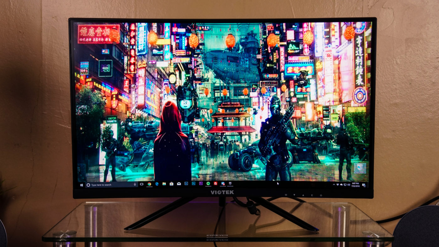 Viotek GN24C 24-inch Curved 1080p 144 Hz Monitor